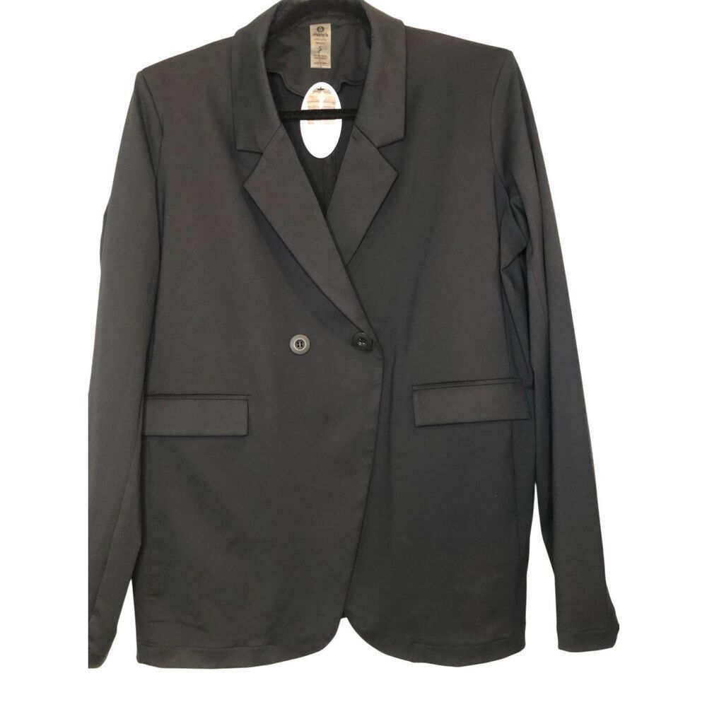 NWT Mono B Oversized Double-Breasted Blazer – Size Small career masculine - Picture 2 of 8